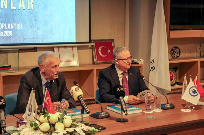 MDTO Yönetim Kurulu Başkanı Cihat Lokmanoğlu (Solda)