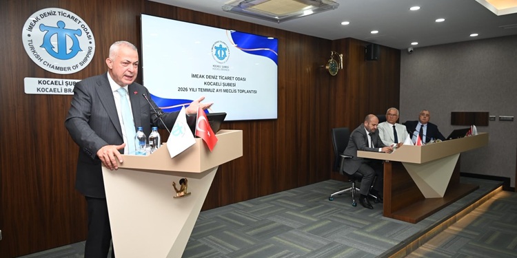 İMEAK Deniz Ticaret Odası Yönetim Kurulu Başkan Yardımcısı Recep Düzgit
